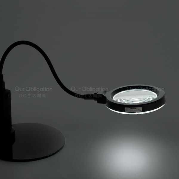 桌上型LED燈光放大鏡